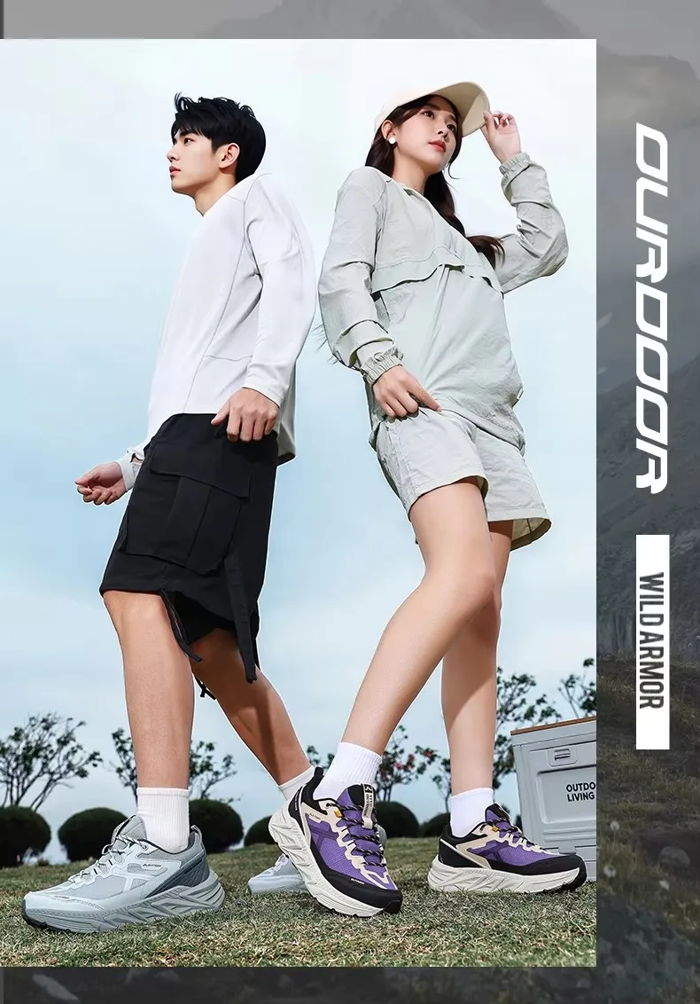 Unisex-Wanderschuhe für Herren, Sneakers, hochwertige, trendige, rutschfeste, bequeme Outdoor-Sport-Trainings-Schuhe, Laufschuhe für Damen – Detail 13
