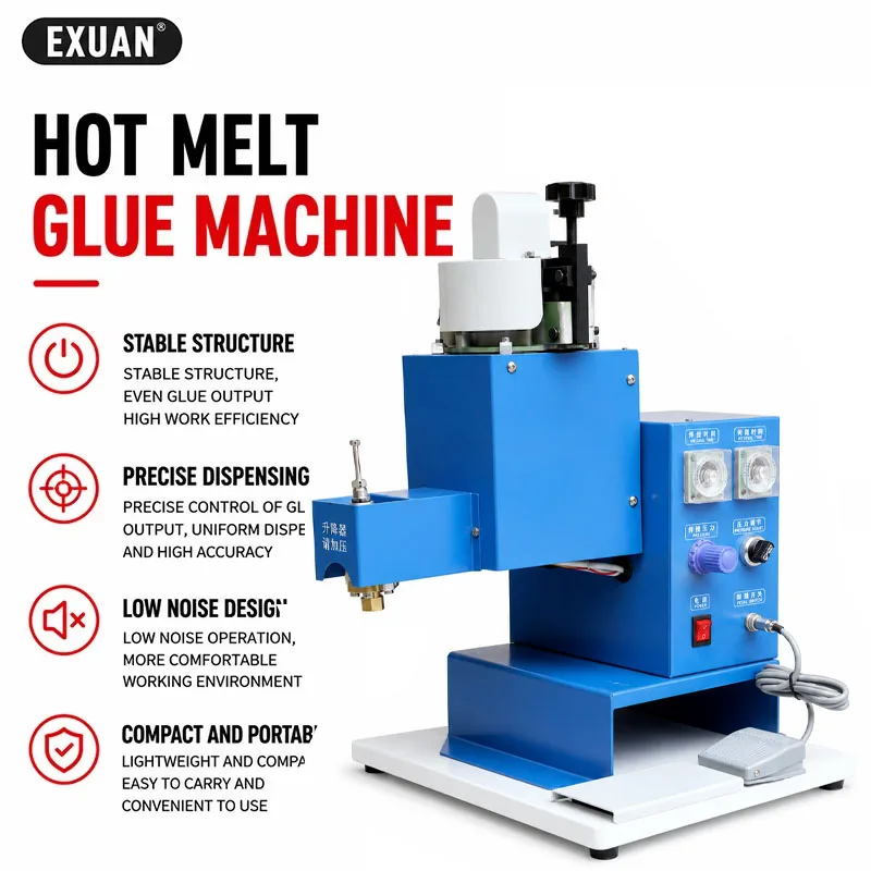 Cosmetics Packaging Hot Melt Adhesive Machine Pneumatic Pump Adhesive Spraying And Dispensing Machine Glue Dispenser