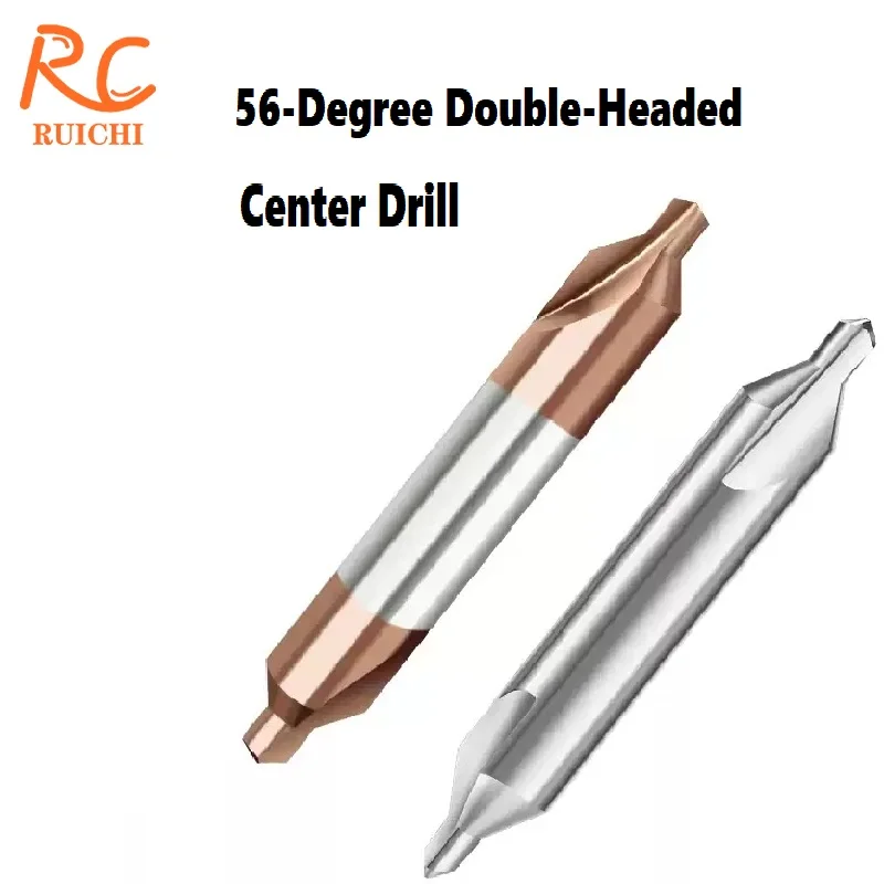 

56 Tungsten Steel Center Bit Centering Drill Fixed Point For Cemented Carbide Coated Double-Ended Extension Steel/Aluminum