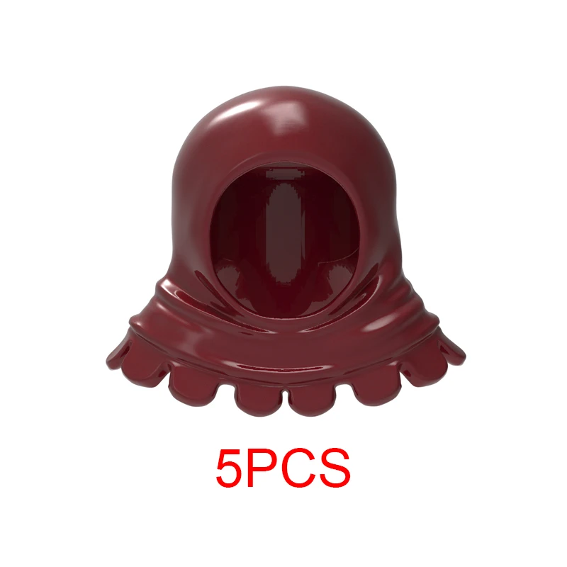 MOC Figuren Körperteile Bausteine Mittelalterliche Ritter Helm Bart Empire Hut Umhang Axt Hammer Sichel Mini-Bausteine Spielzeug Geschenke