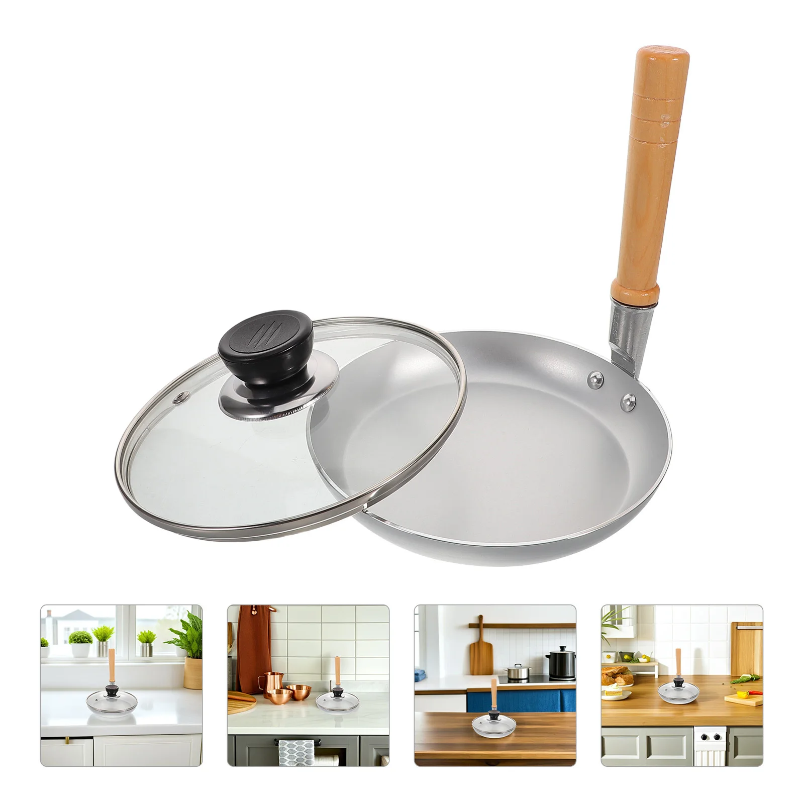 

Japanese Omelette Pan Nonstick Egg Frying Small Cooking Pan For Tamagoyaki Breakfast Mini Fryer Skillet Tamago Cookware Dual