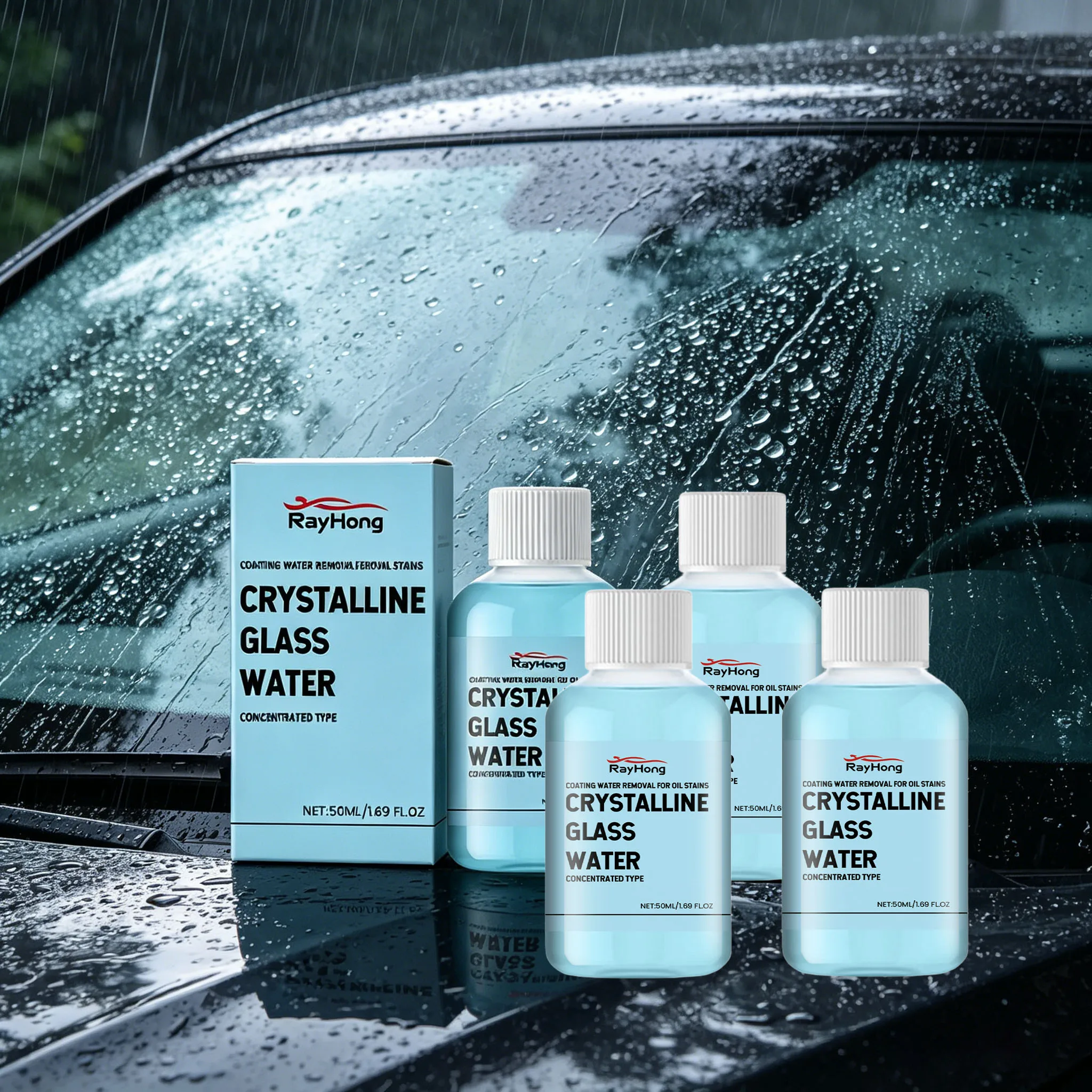 Concentrated Windshield Washer Fluid Anti-Freeze Oil Film Remover Rainproof Prevent Dirt Adhere Keep Gloss Glass Car Wiper Fluid
