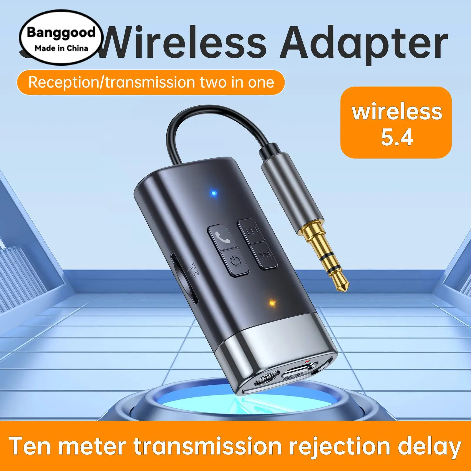 

G76 Car Mobile Phone Home Bluetooth Hands-Free Call Audio Receiver Transmitter Stereo Card MP3 Player