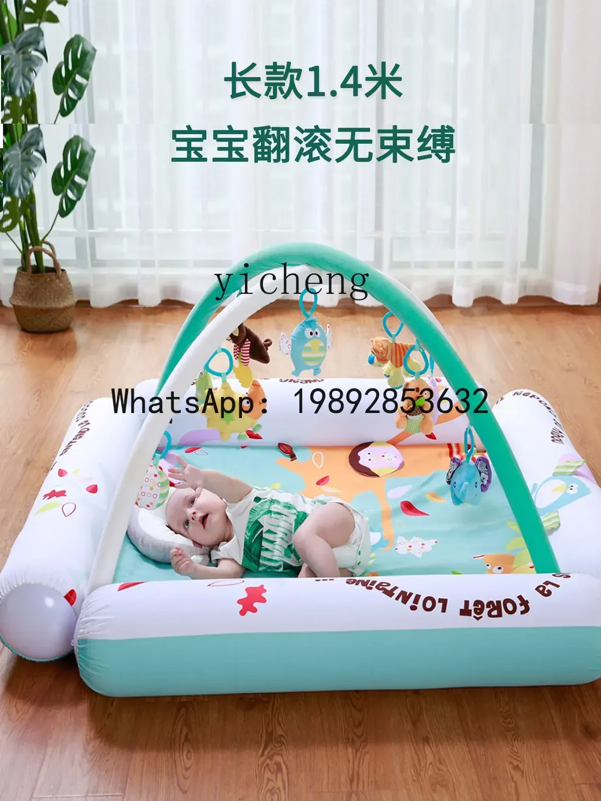 Mainan Bayi ABC Piano Pedal Gymnastic Guardrail Musik Edukasi Pendidikan Dini Hadiah untuk Bayi Baru Lahir