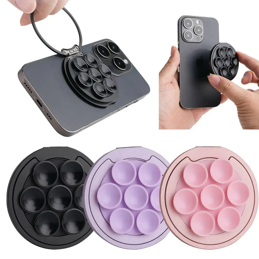 

Силиконовая присоска, магнитный держатель для телефона, магнитная присоска, крепление для телефона, прочный чехол для телефона, косметический зеркальный чехол для телефона