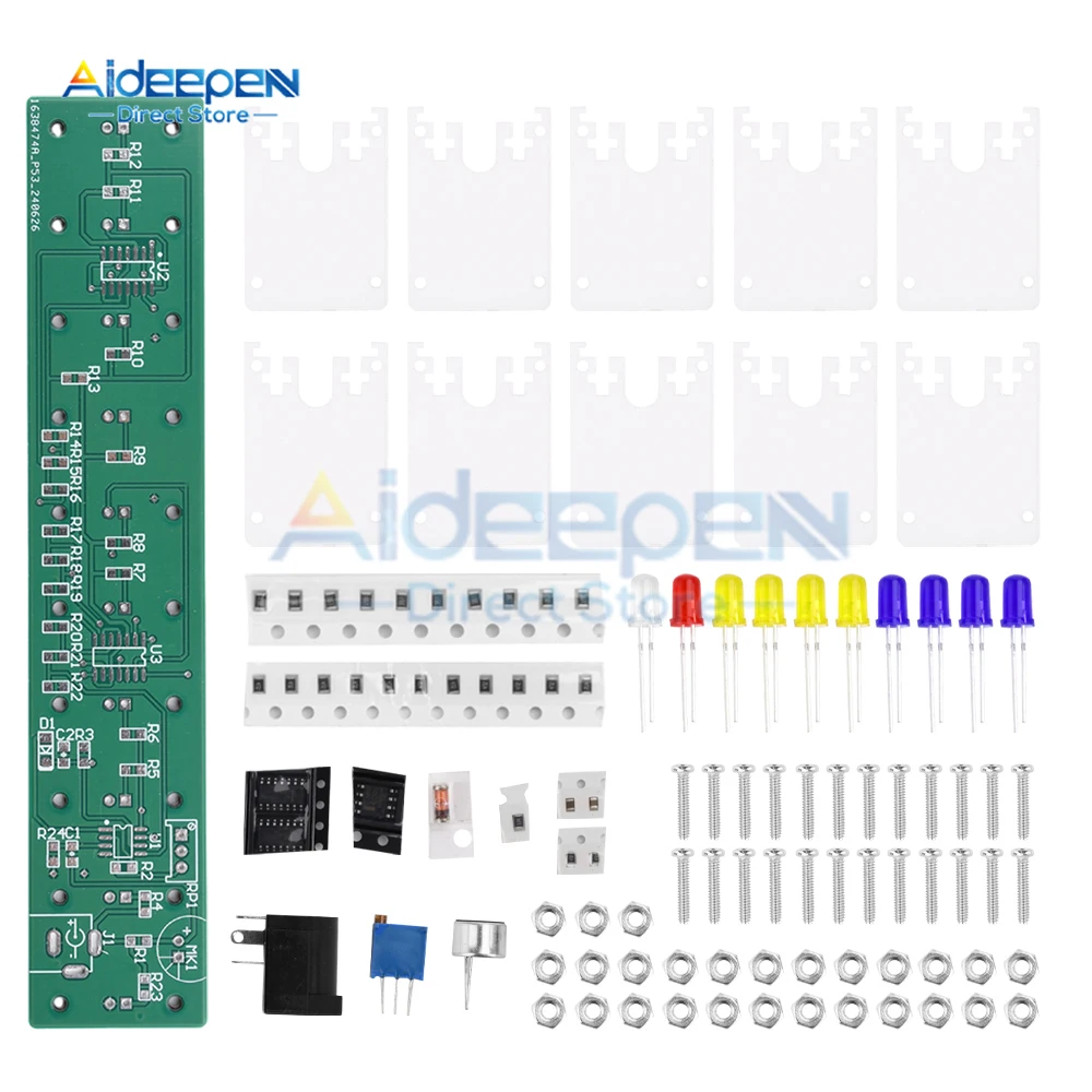 LED التحكم الصوتي الموسيقى الطيف عرض لاقط الضوء المحيط الغلاف الجوي إيقاع ضوء سيارة جو مصباح تيار مستمر 5-12 فولت