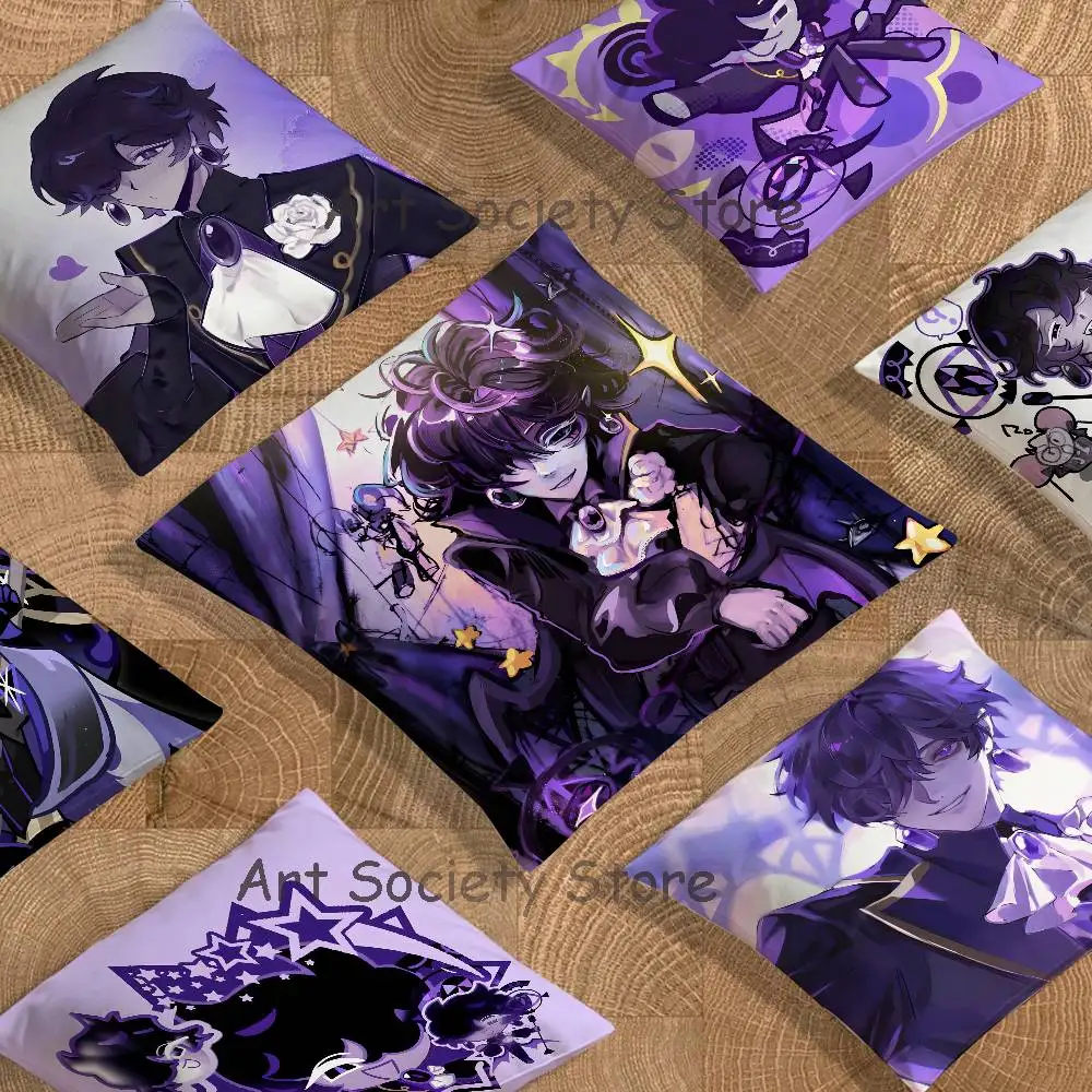 Black Sapphire C-Cookie Fanart Pillow Case Cushion Cover Home Decor Birthday Gift Pillowcover