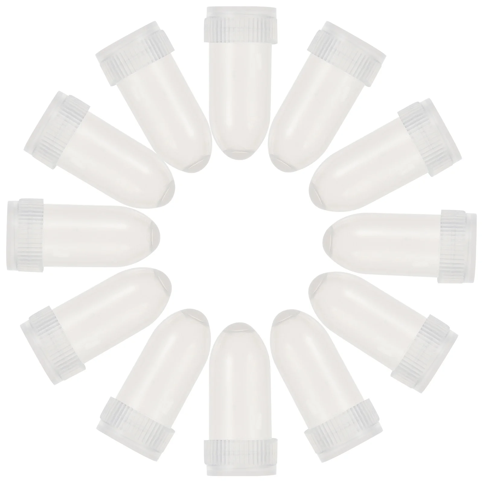 

100pcs Capsule Shell Mini Pill Container Empty Medicine Box Portable Storage Laboratory Bottle Teaching Equipment Lightweight