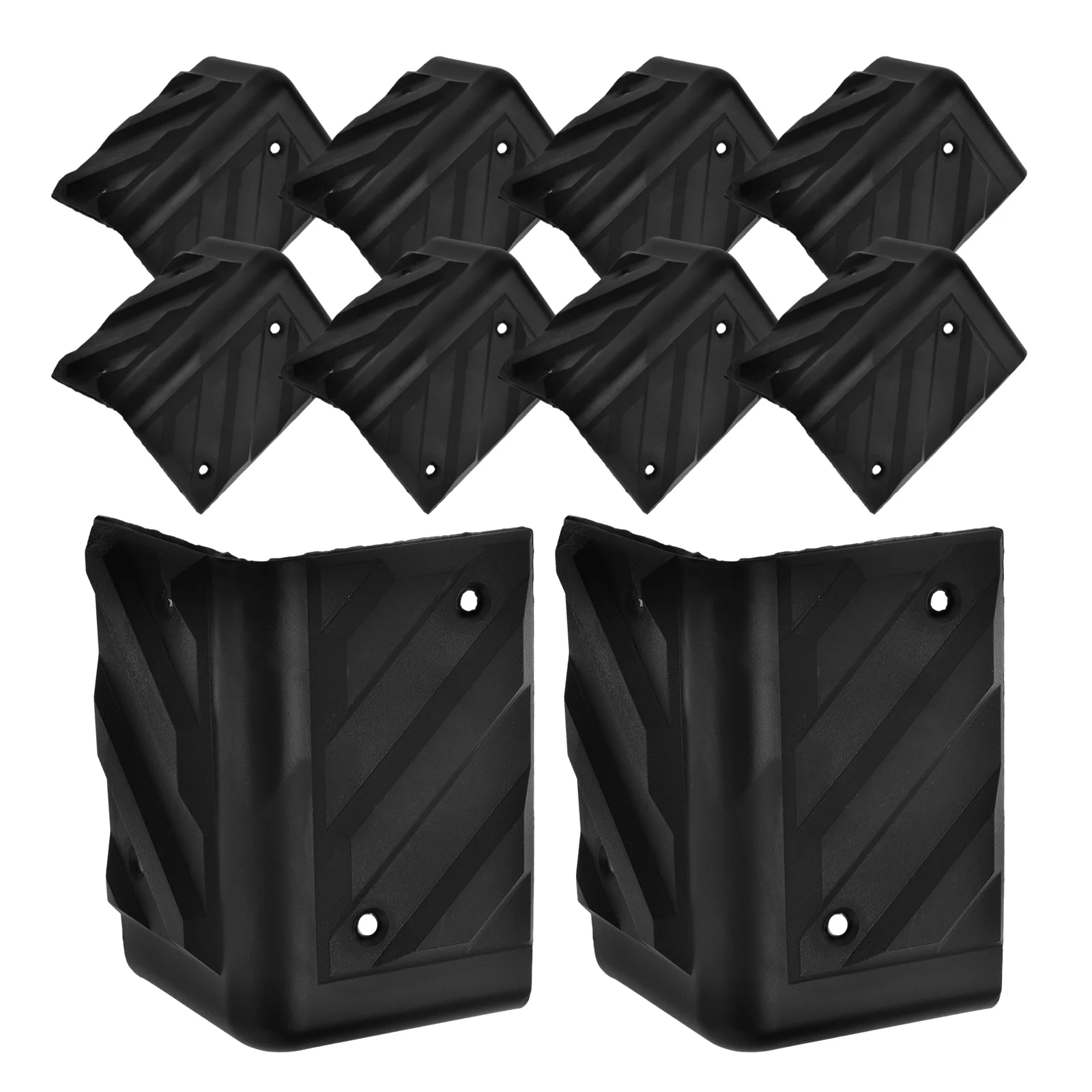 16 Pcs Speaker Bag Corners Clear Guard Black Covers Baby Proofing Protectors Useful Wrap Cabinet