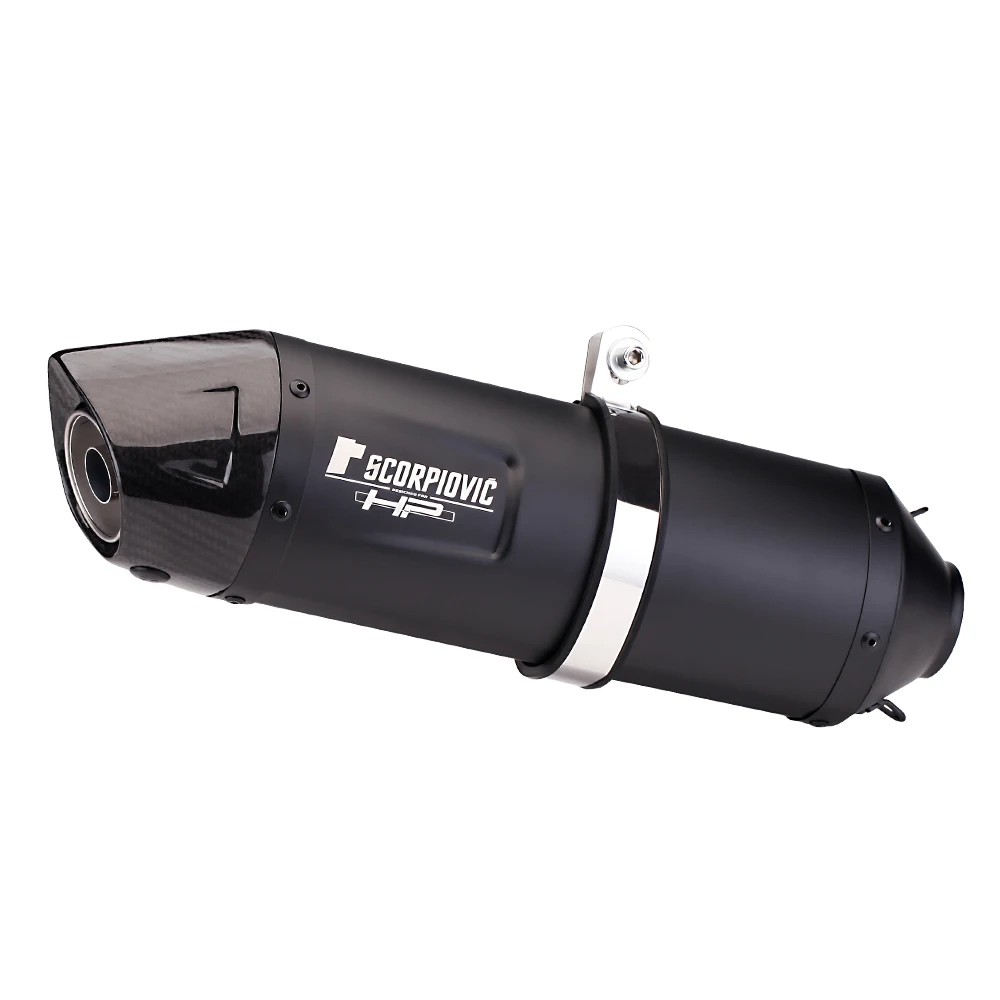 

Universal Motorcycle LV1 E-Mark Slip On Exhaust Pipe Muffler Escape moto For MT07 MT09 CBR1000 Z400 R1 R3 R6 CBR300