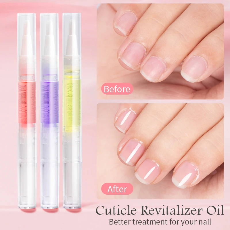 Nagelvoeding Olie Pen Nagelbehandeling Cuticle Revitalizer Olieoplossing Manicure Verzorgingshulpmiddelen Vingerrandpen Voedende vloeistof