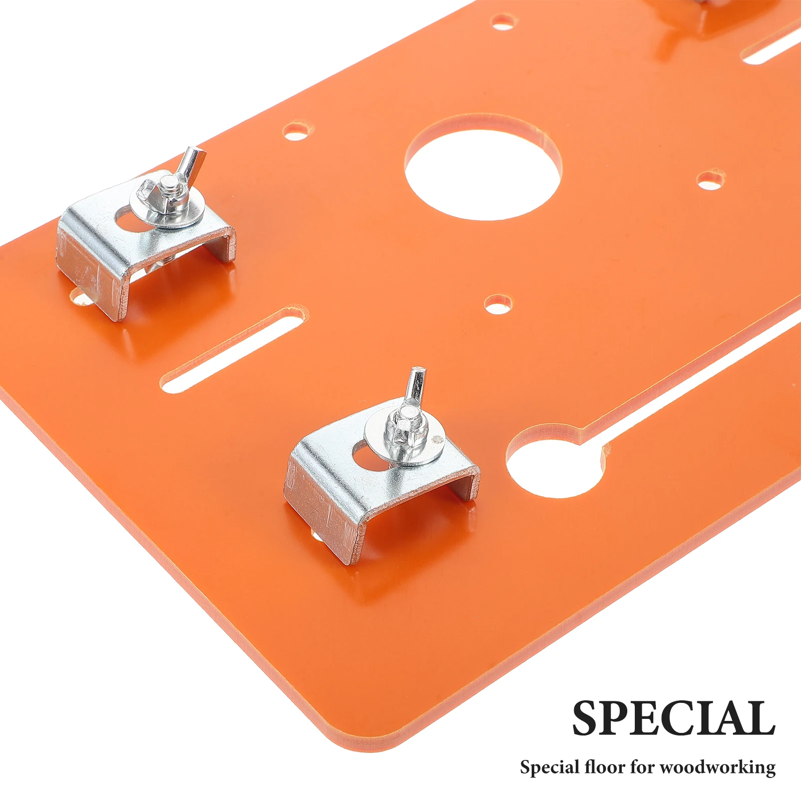 

1 Set Circular Saw Guide Rail Cutting Machine Bottom Plate For Woodworking Track Saw Electric Tool Gardening
