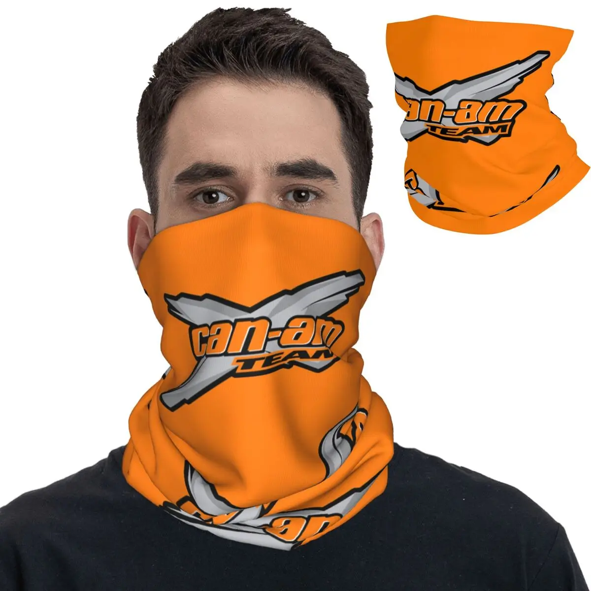 

Can Am BRP Moto Racing Canam Bandana Neck Cover Printed Mask Scarf Warm Face Mask Running for Men Women Adult Winter