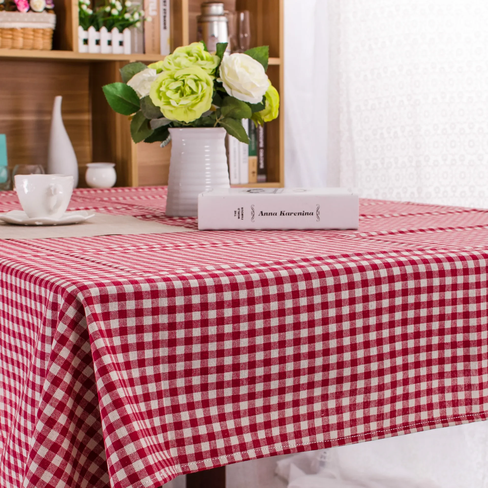 Dining Table Tablecloth Kitchen Decoration Rectangle Coffee Gourmet Party Table Cover Table Cloth Waterproof