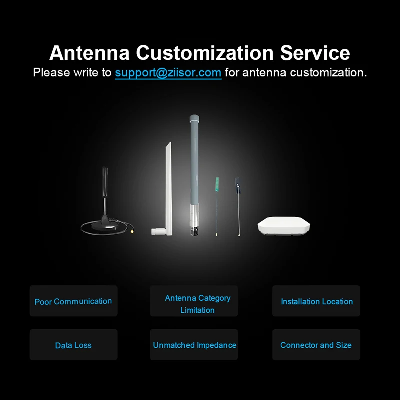 Antena magnética de alto ganho, 433mhz, sma macho, 433m, módulo sem fio, espectro lora, wi-fi, omnidirecional