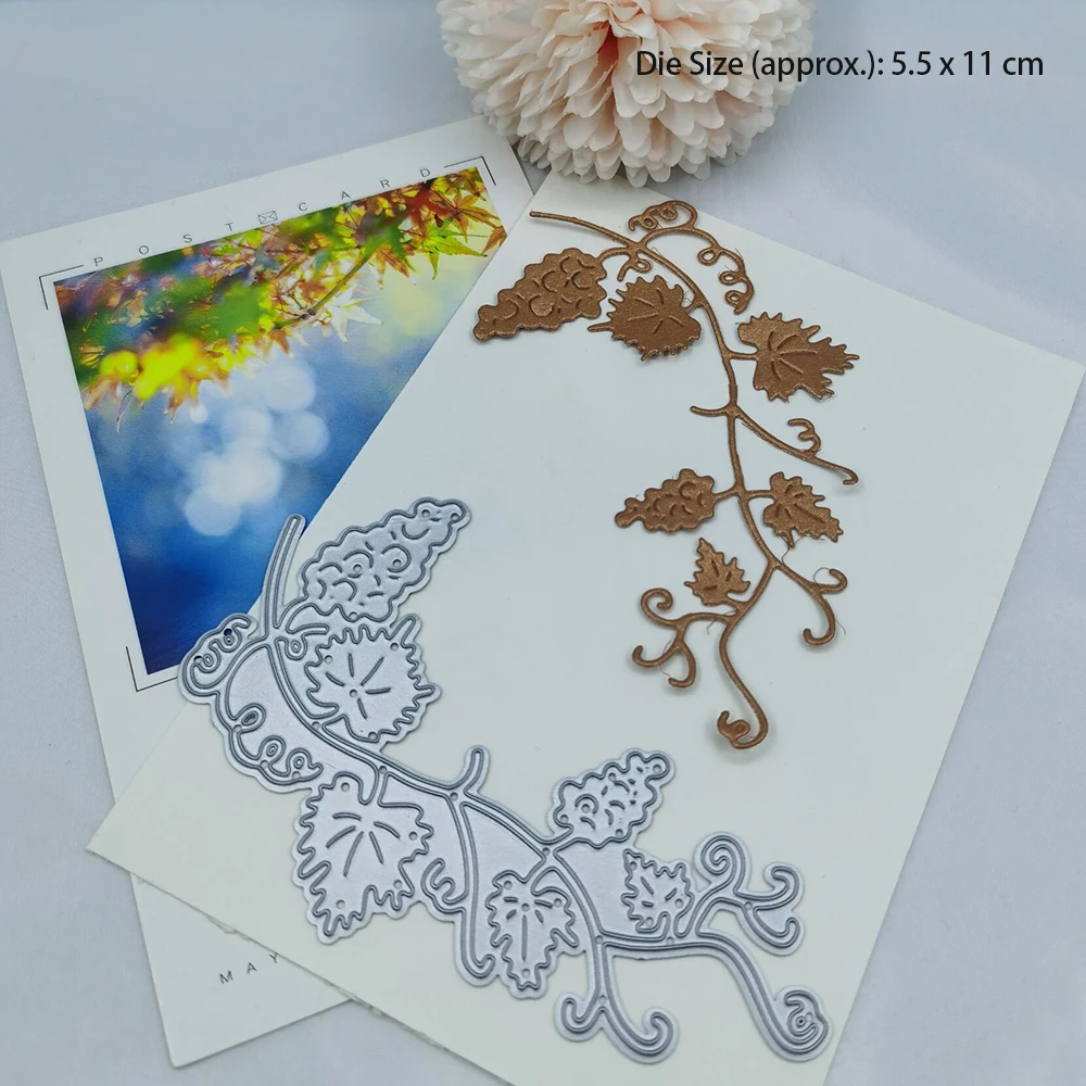 

Metal Cutting Dies 2023 Cut Mold Grape Decoration Scrapbook Paper Craft Knife Mould Blade Punch Stencils Card Making