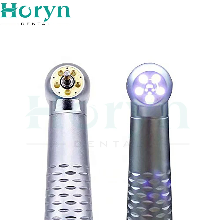 Non-slip 5 Holes Water Spray Super Light Shadow den tal 5led Surgical High Speed Handpiece