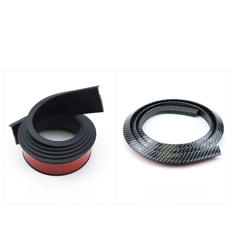 

Новые декоративные губы из углеродного волокна для колесных арков, автомобильный Стайлинг кузова, накладки на колесные арки, черный пластик из углеродного волокна