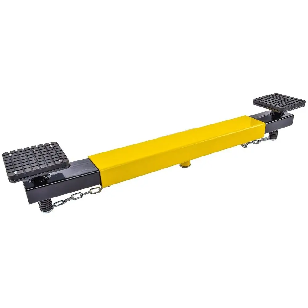 

Cross Beam Jack Adapter Fits On Any Floor Jack Cross Beam with 11 8in. Diameter Saddle Stud 1.5 to 2 Ton Capacity, Adjusts from