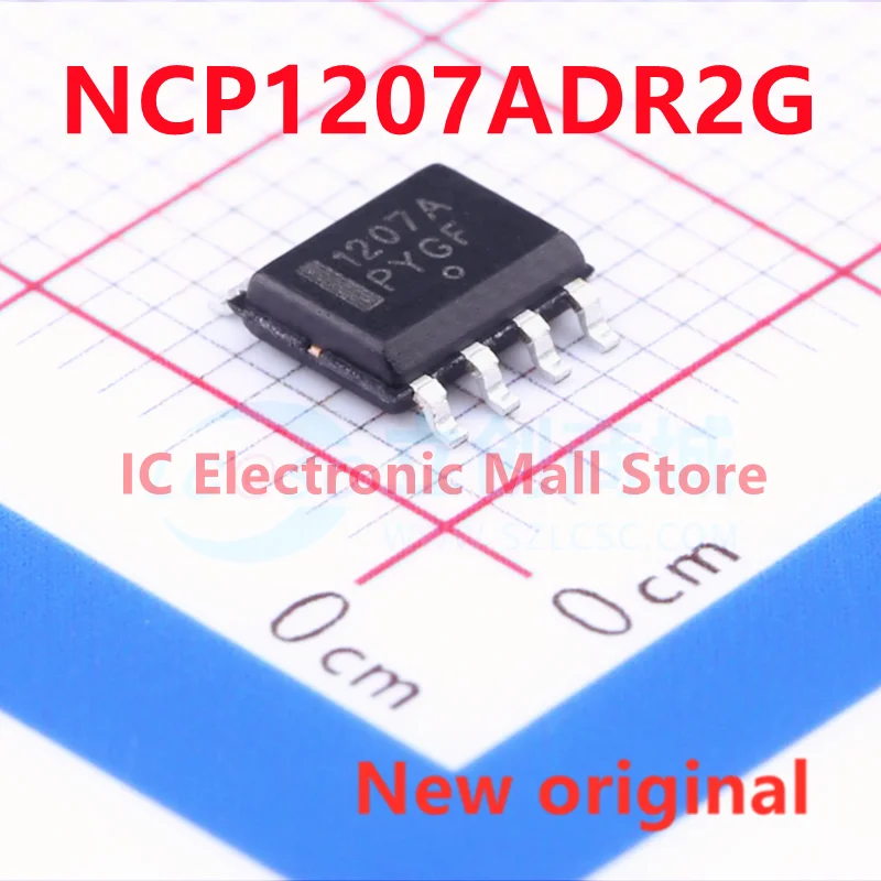 10PCS New original NCP1207ADR2G NCP1207 1207A SOP-8 LCD power management IC chip