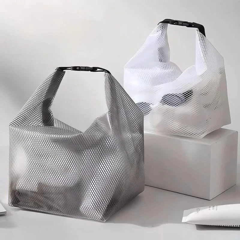 Homefish Waterproof Storage Bag, Fitness Clothing, Swimming Bathroom, Large Capacity Drawstring, Outdoor Toiletries Bag