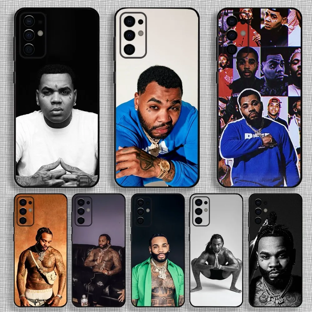 Rapper K-Kevin Gates Phone Case For Samsung S24,S21,S22,S23,S30,Ultra,S20,Plus,Fe,Lite,Note,10,9,5G Black Soft Cover