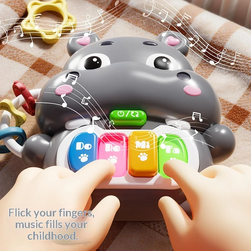 Infant electronic organ Baby early education beginner's introduction Mini small piano playing multi-functional music instrument