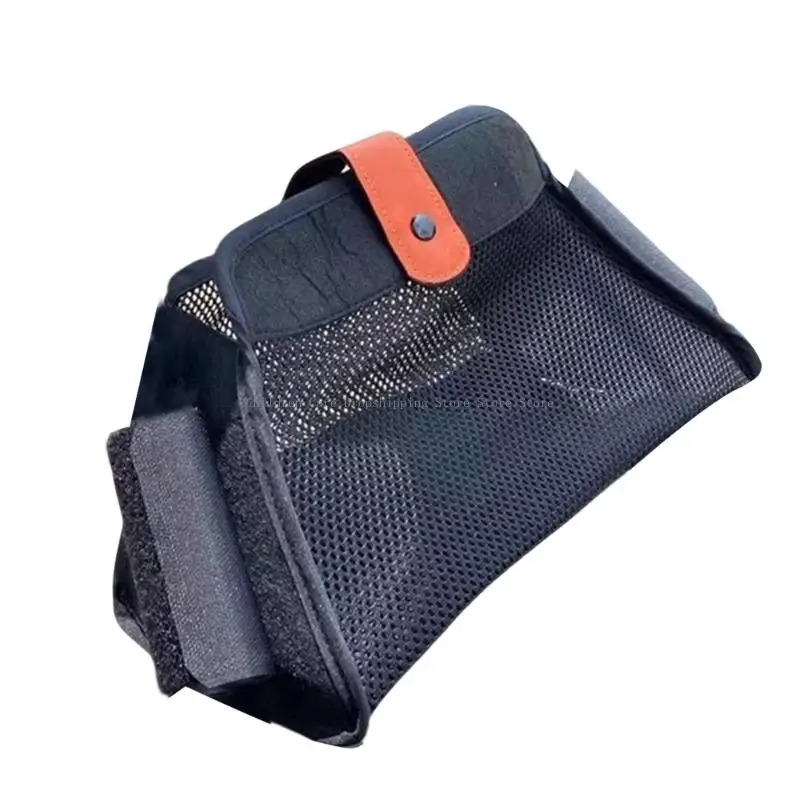 High Capacity Under Strollers Basket Reinforced Bottom Support Universal for Travel Systems and Shopping Trip