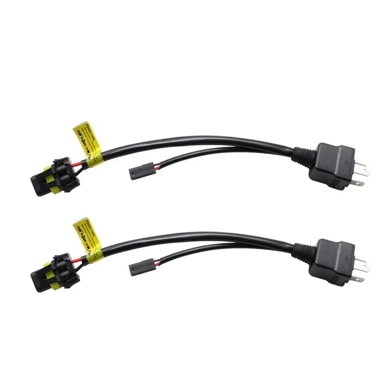 For H4 Bulb Upgrade Bi-LED Xenon Projector Lens 26cm H4 Relay Wire Harness High Quality Car Light Accessories