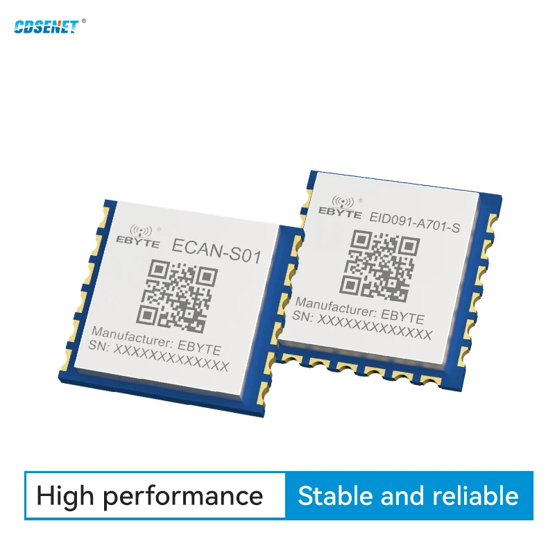 

CANFD to TTL Serial Protocol Converter CDSENET EID091-A701-S Modbus Transparent Transmission Data Filtering Industrial Grade