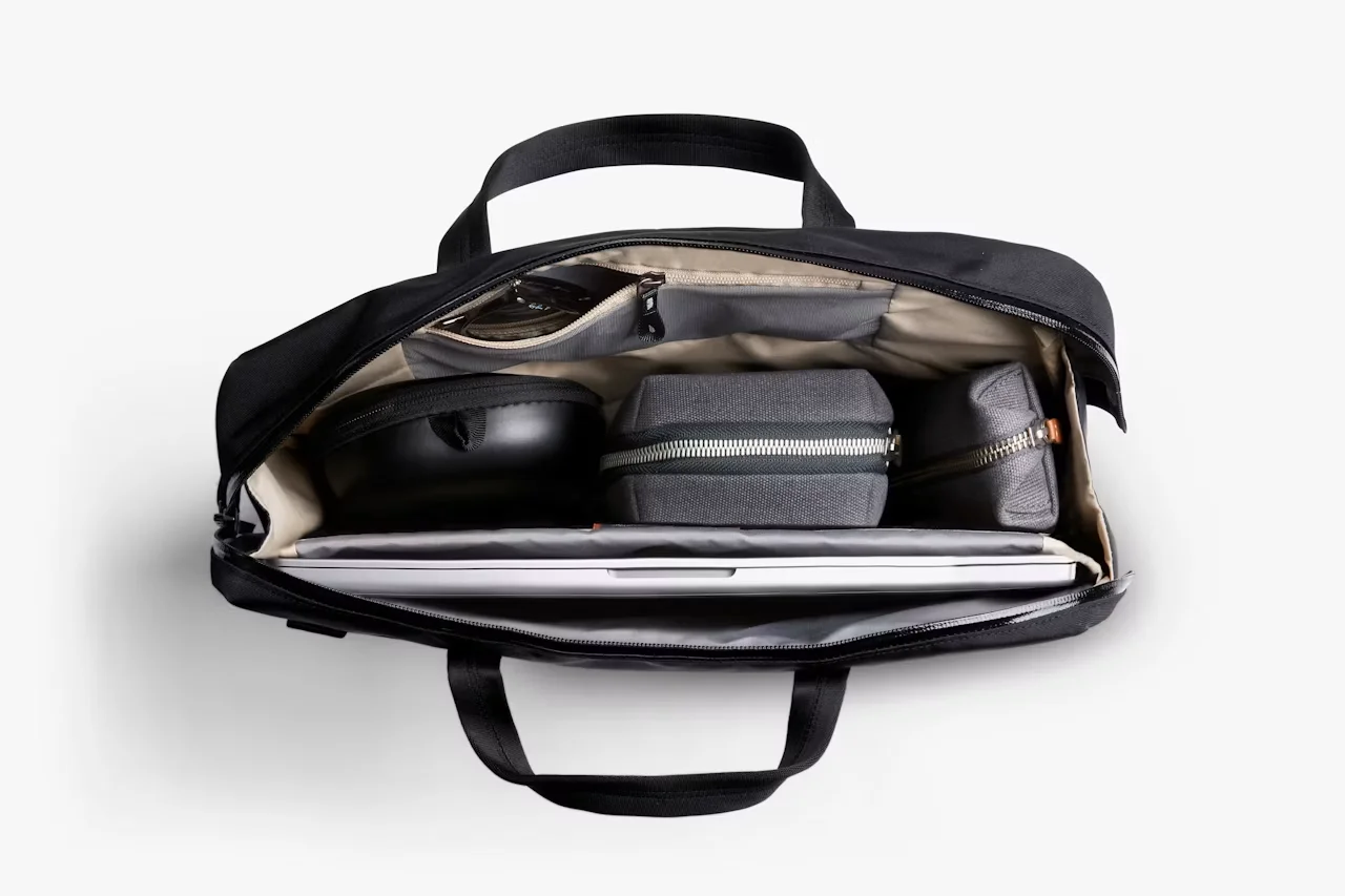Bellroy Via Work Bag 14L Messenger Laptop Briefcase Portable Travel Crossbody Single Shoulder Handbag Commuter Work Sling Purse