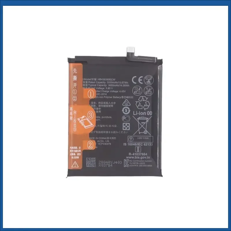 3650mAh HB436380ECW Phone Batteries for Huawei P30 ELE-AL00 ELE-TL00 Large Capacity Lithium Battery Fast Delivery+Free Tool