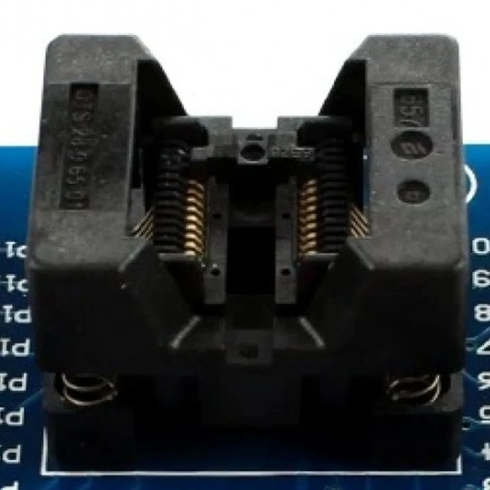 STM8S/STM8L TSSOP20 Burn Socket Test Socket Downloader Offline Programmer Programming Socket with Power Indicator Light