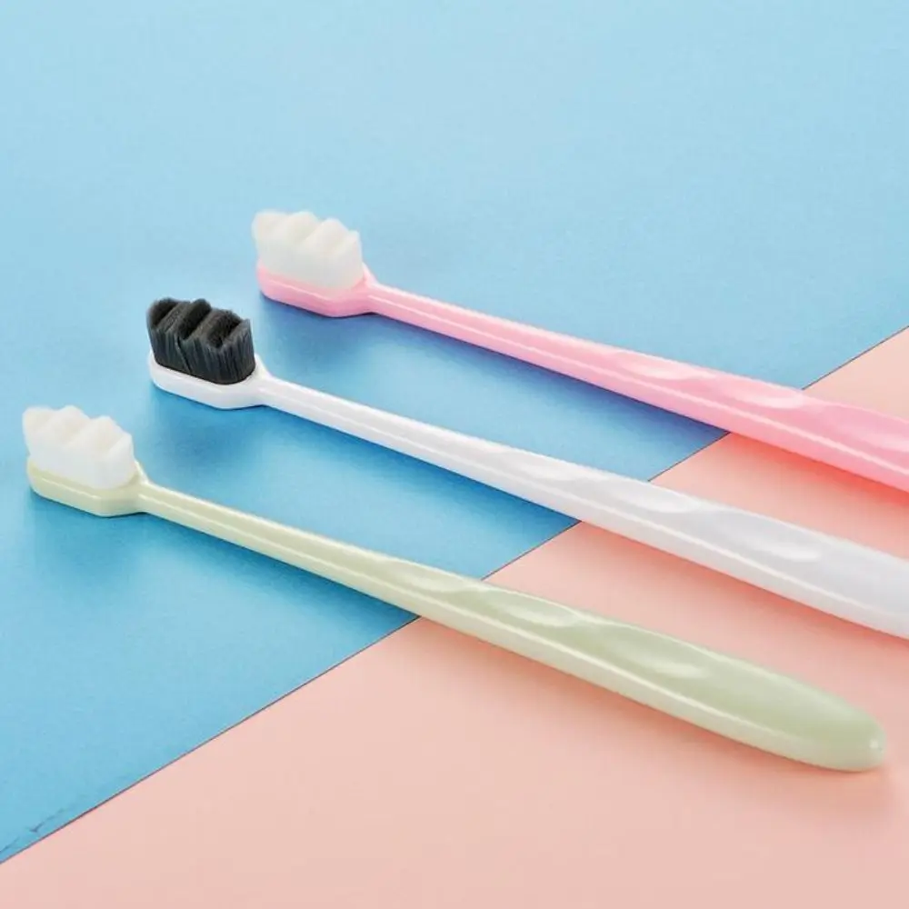 Travel Ultra-Fine Nano Toothbrushes Deep Cleaning Super Soft Manual Toothbrush Oral Care Portable Micro Soft Tooth Brush Women