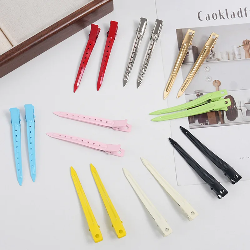 

5/10pcs Metal Duck Billed Hair Clips for Women Styling Sectioning Clip Hair Root Fluffy Hairpin DIY Hairclip Making Accessories