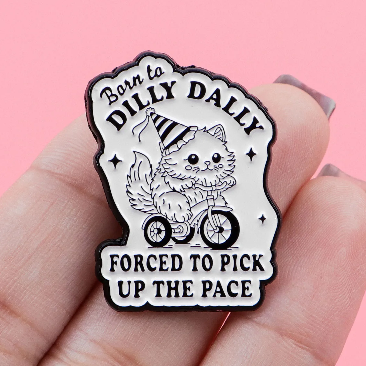 Cute Cat Enamel Pin Cartoon Animal Badges on Backpack Brooch for Clothes Hat Lapel Pins Cosplay Accessories Toys Birthday Gift