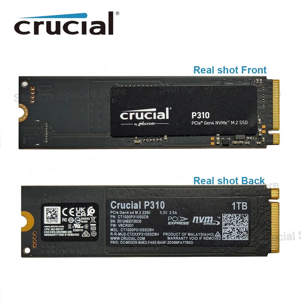Crucial P310 500GB SSD M.2 2280 Review: Real-World Performance