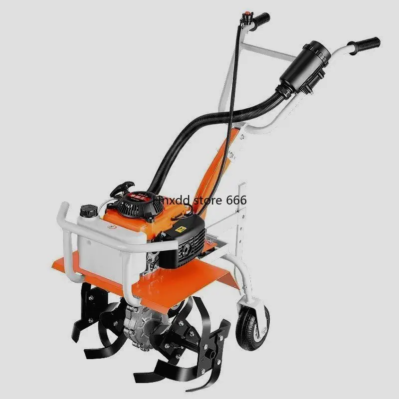 Micro-tillage small agricultural multi-functional gasoline rotary tiller