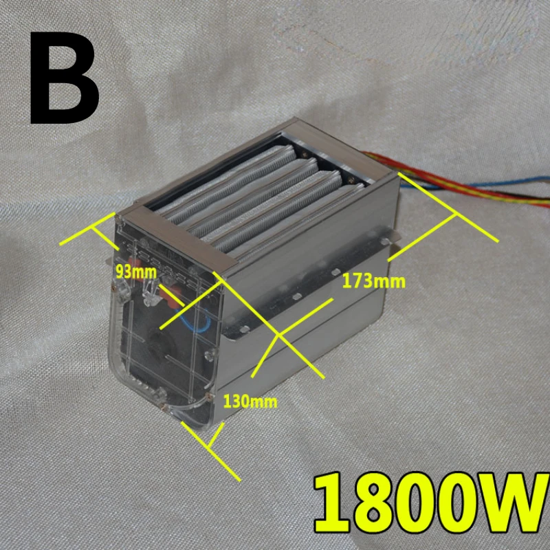 220 فولت PTC مروحة ومدفأة PTC التدفئة الكهربائية مسخن الهواء التوصيل الفائق لمعدات تسخين الهواء الساخن الكهربائية