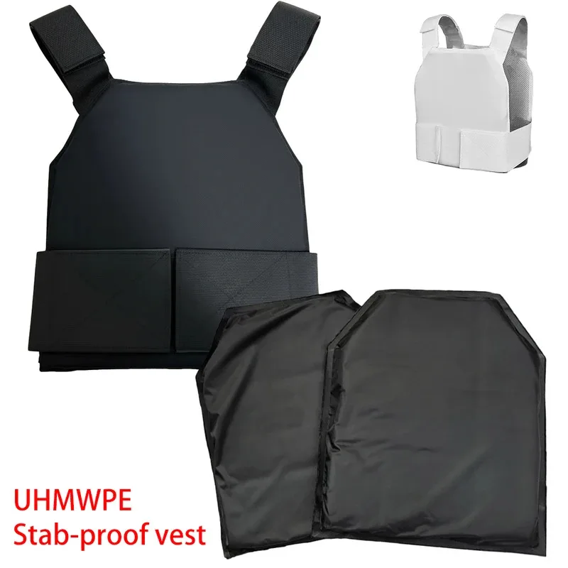 

Tactical bulletproof vest, NIJ IIIA level protective jacket, with PE material core, suitable for training and security purposes.