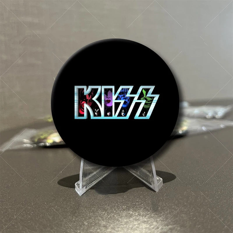 Rock Band Kiss Brooches Enamel Pins Fashion Jewelry Accessoris Singer Brooch for Backpack Clothe