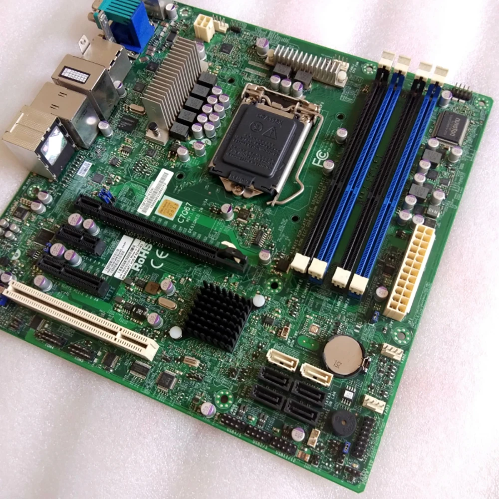 

For Supermicro Server Workstation Motherboard 2nd Generation Core i3 i5 i7 Series LGA1155 DDR3 PCI-E 2.0Hz C7Q67