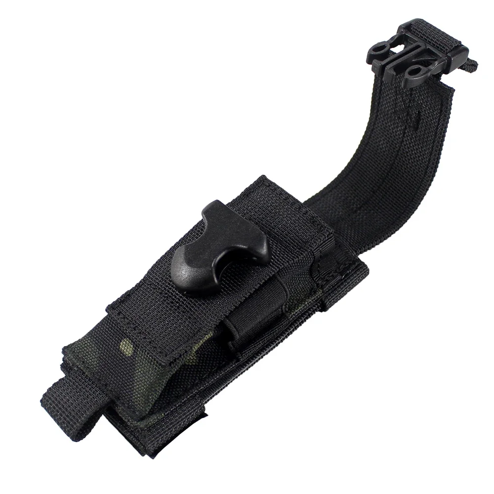 Tactical Single Sheath Holster Utility Tool Holder Case Horizontal Vertical Pistol Mag Pouch Flashlight Folding Knife Tool Pouch