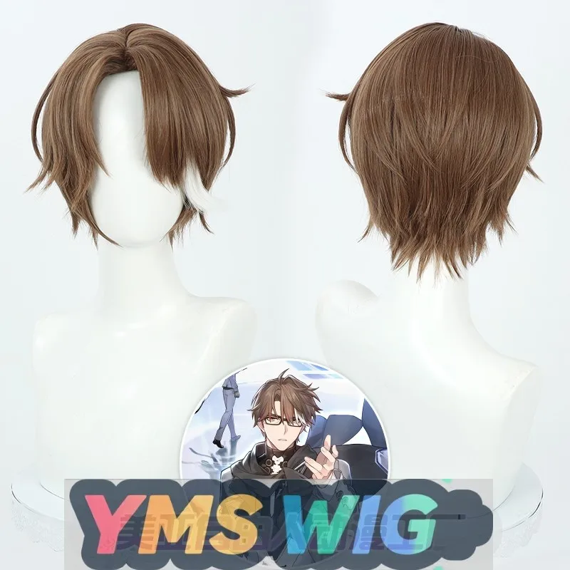

【YMS WIG】Honkai: Star Rail Walter Young Косплей Парик Реалистичная кожа головы Мужской Выделенный Белый
