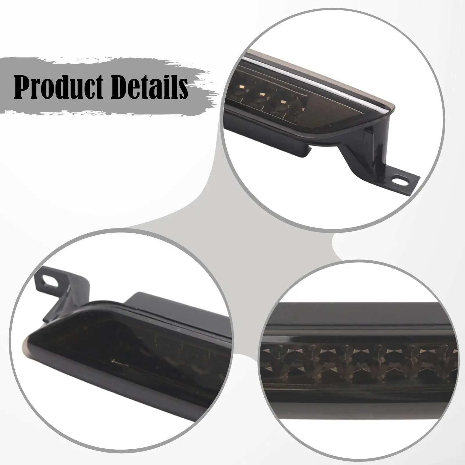 ضوء الفرامل الثالث ملحق السيارة ترقية أنيقة مصباح توقف قوي 5303754AC 5303754AF