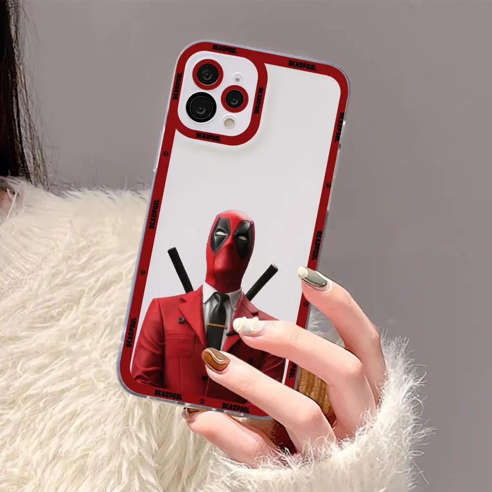 Marvel Hero Deadpool Funny Cover For Realme 10 9 9I 8 8I 7 7I 6 5 C67 C55 C53 C35 C33 C31 C30 C21Y C21 C20 C15 C12 Pro Plus Case