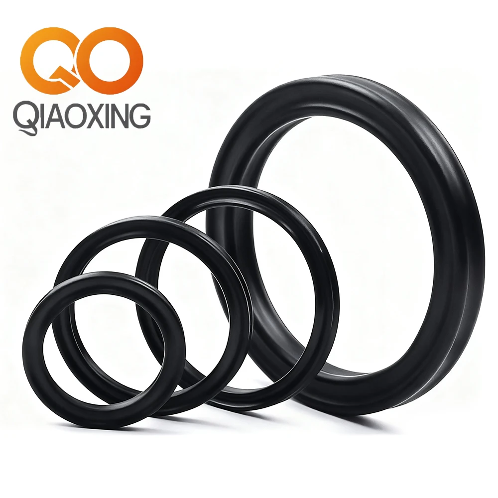

2PCS NBR QR X-Ring Seals | ID 129.54~231.02mm CS 6.99mm | Oil Resistant,Anti-Twist,-40~120°C | Hydraulic/Auto/Machinery