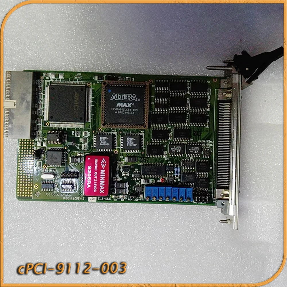 For ADLINK cPCI-9112-003 51-36251-0010 Data Acquisition Card Channel High Density Isolated Digital IO Module