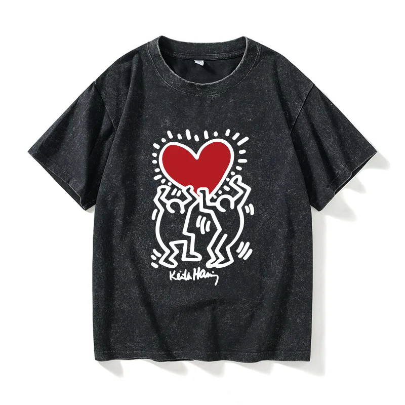 

Loose Fit ort Sve round Ne T-irt Women's Original Design Summer Cotton Casual Comfortable Top for Men And Women