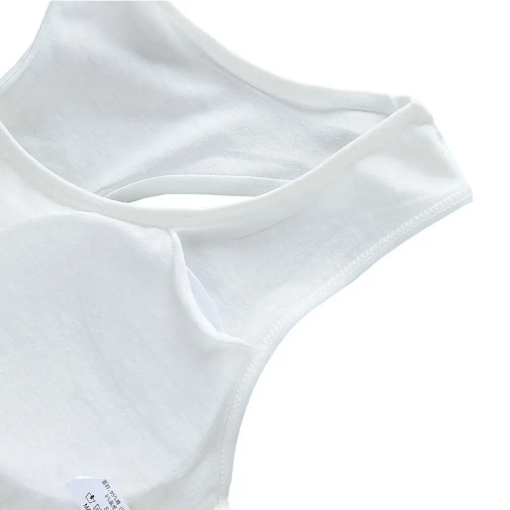 1/3Pcs Casual Cotton Training Bras Elastic Underwear Tube Tops Girl Sports Bra for Teeange Toddler Girls - view 3